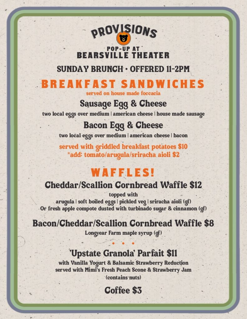 Provisions-Brunch-Bearsville-Theater-Pop-up